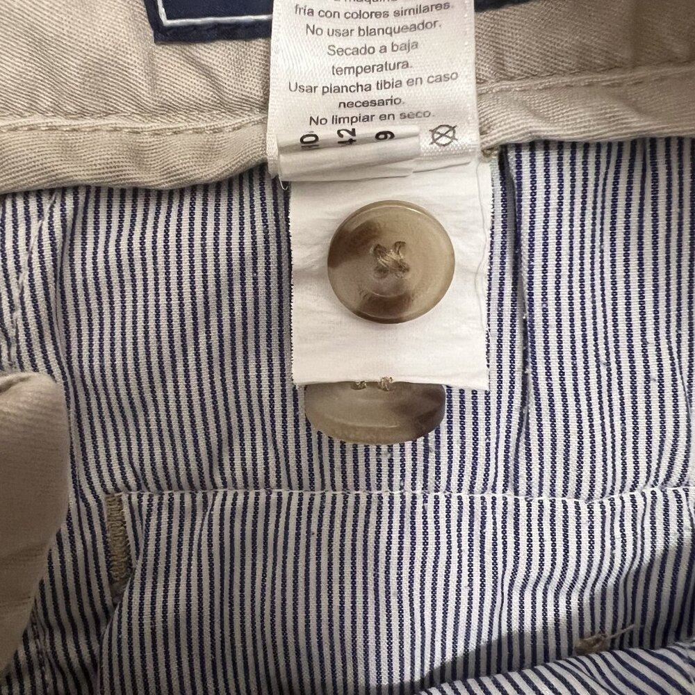 Vineyard Vines Men’s Breaker Shorts 35 Khaki Chino Casual Flat Front Preppy - Picture 5 of 7